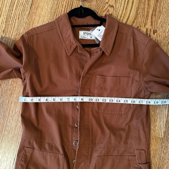 Long SleeveTerracotta Jumpsuit in size Medium - Picture 10 of 15